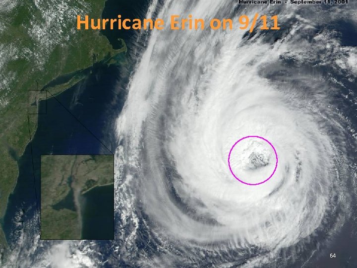 Hurricane Erin on 9/11 64 