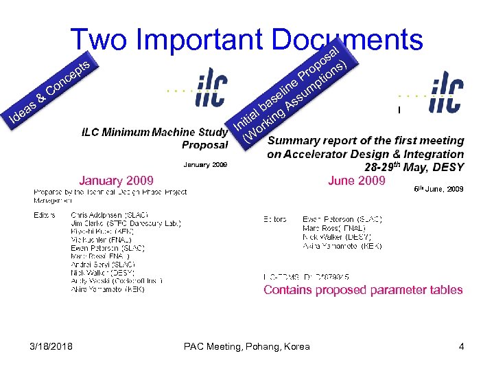 Two Important Documents l sa s& a ts ep c on C e Id