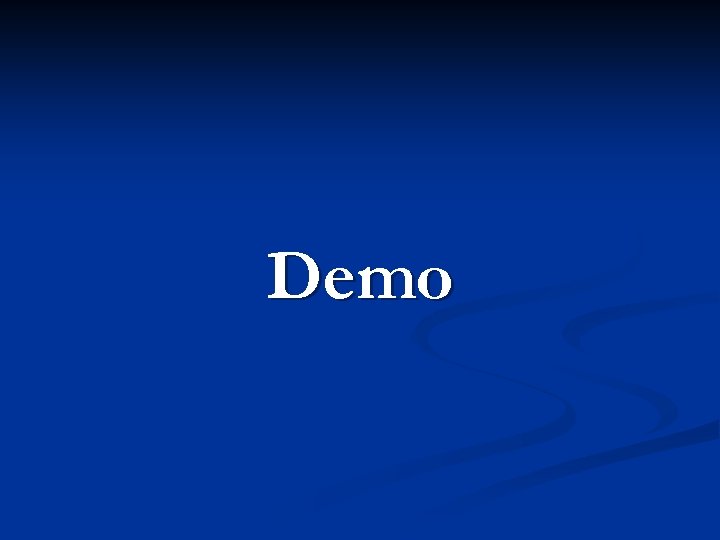 Demo 