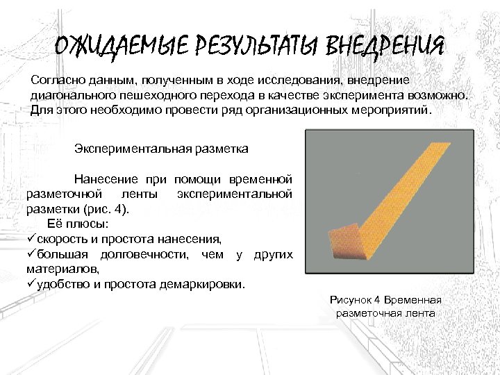 Согласно данным полученным с похожих устройств. Экспериментальная разметка. Экспериментальная разметка 2018 года.