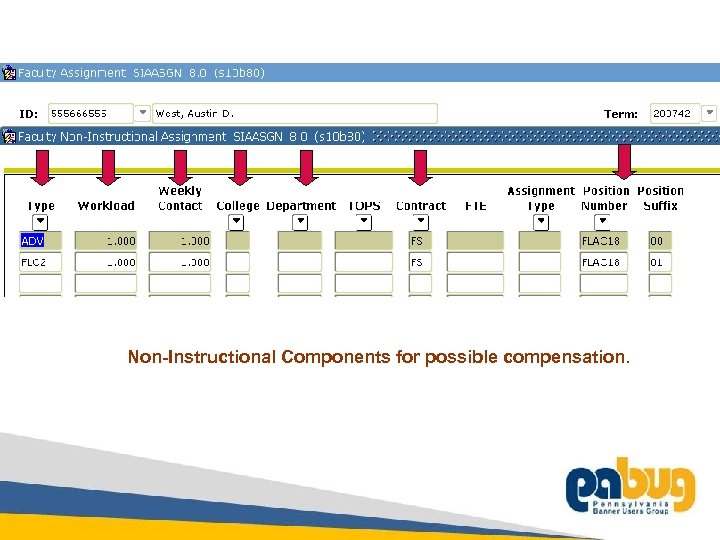 Non-Instructional Components for possible compensation. 14 
