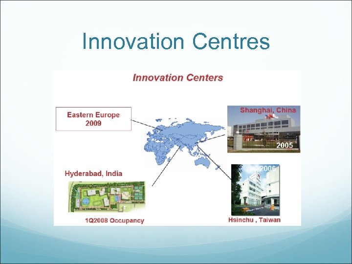 Innovation Centres 