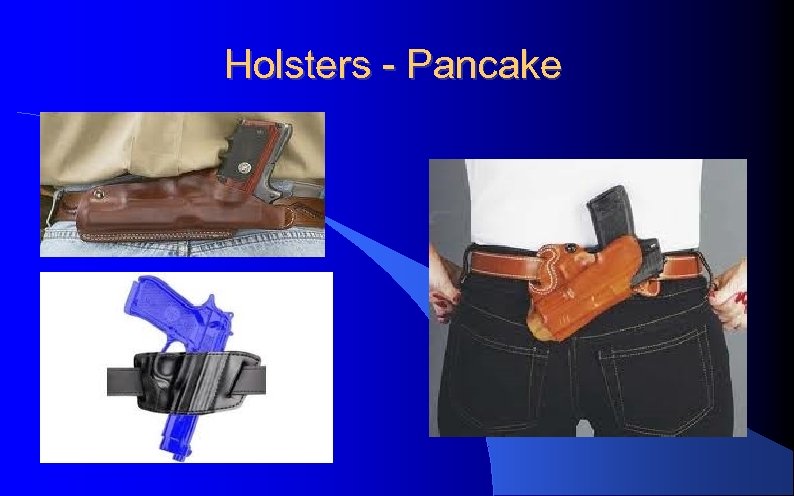 Holsters - Pancake 