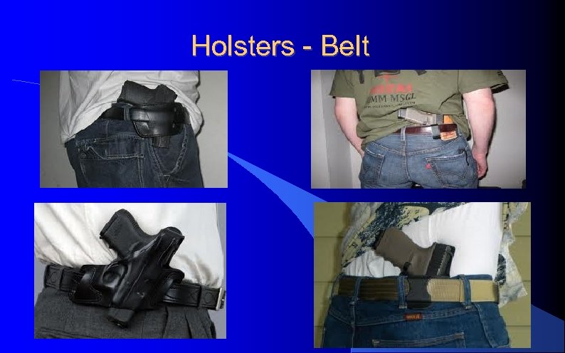 Holsters - Belt 