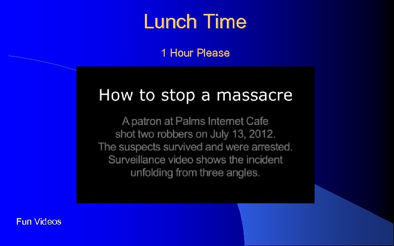 Lunch Time 1 Hour Please Fun Videos 