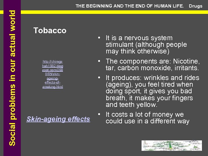 Social problems in our actual world THE BEGINNING AND THE END OF HUMAN LIFE.