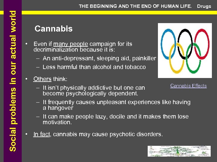 Social problems in our actual world THE BEGINNING AND THE END OF HUMAN LIFE.