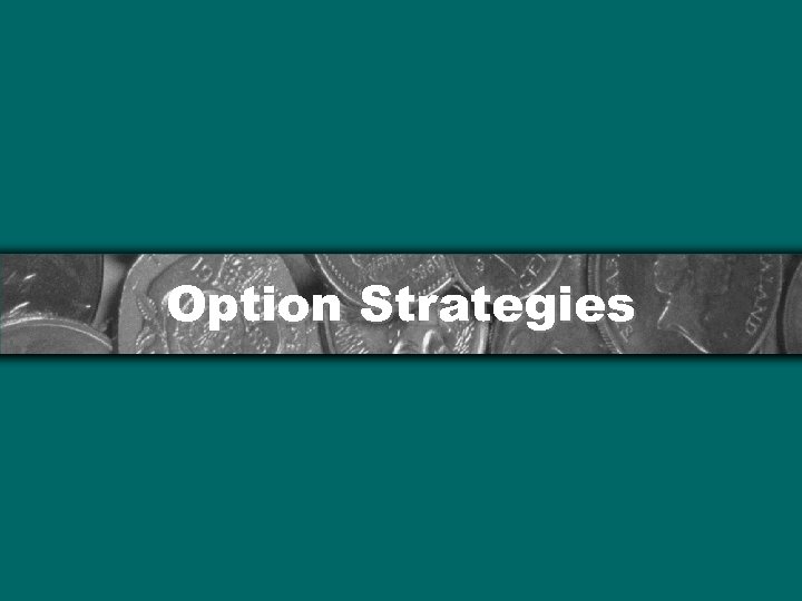 Option Strategies 