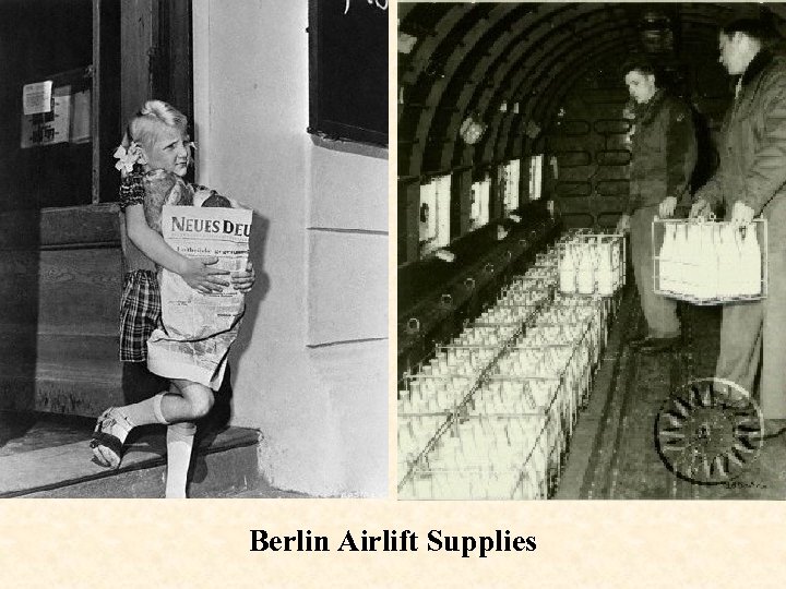 Berlin Airlift Supplies 