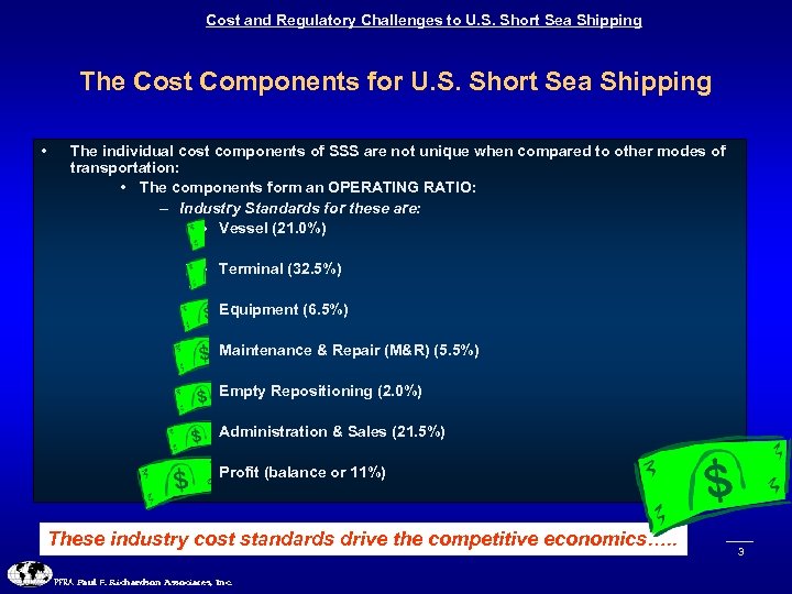Cost and Regulatory Challenges to U. S. Short Sea Shipping The Cost Components for