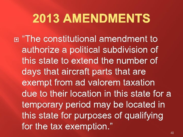  “The constitutional amendment to authorize a political subdivision of this state to extend