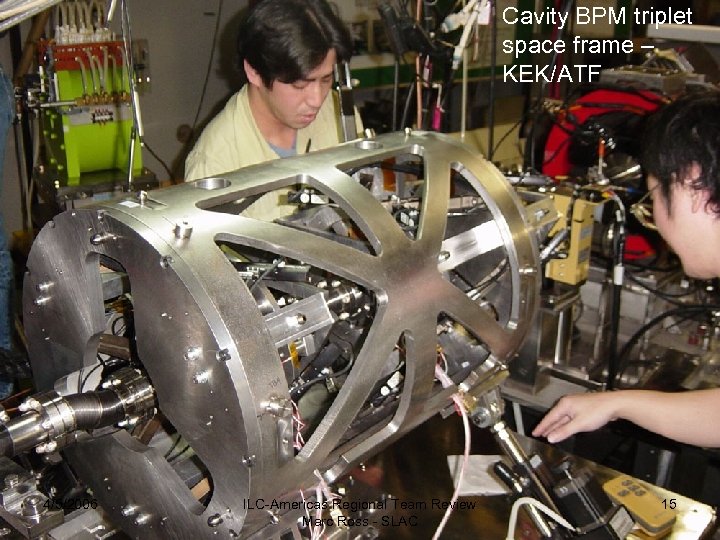 Cavity BPM triplet space frame – KEK/ATF 4/5/2006 ILC-Americas Regional Team Review Marc Ross