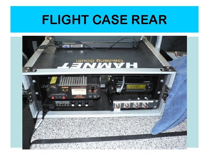 FLIGHT CASE REAR 