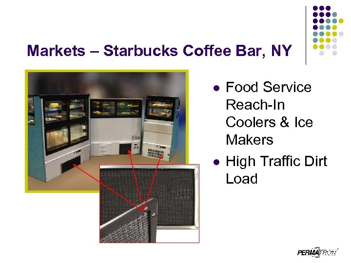 Markets – Starbucks Coffee Bar, NY l l Food Service Reach-In Coolers & Ice