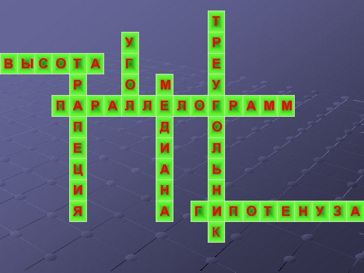 Т У В ЫС О Т А Р Р Г Е О М У