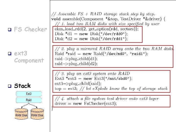 q q q FS Checker ext 3 Component Stack 