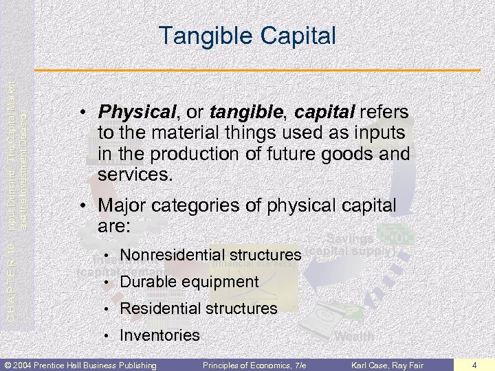 C H A P T E R 10 Input Demand: The Capital Market and