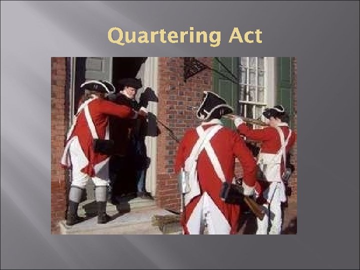 Quartering Act 