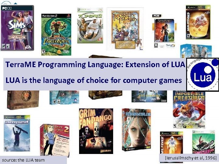 Where is Lua? n Inside Brazil Petrobras, the Brazilian Oil Company ¨ Embratel (the