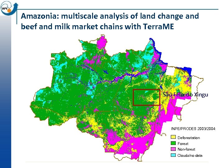 Amazonia: multiscale analysis of land change and beef and milk market chains with Terra.