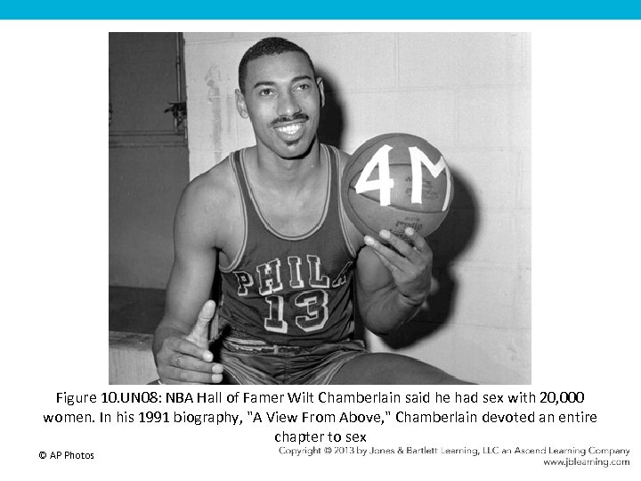 Figure 10. UN 08: NBA Hall of Famer Wilt Chamberlain said he had sex