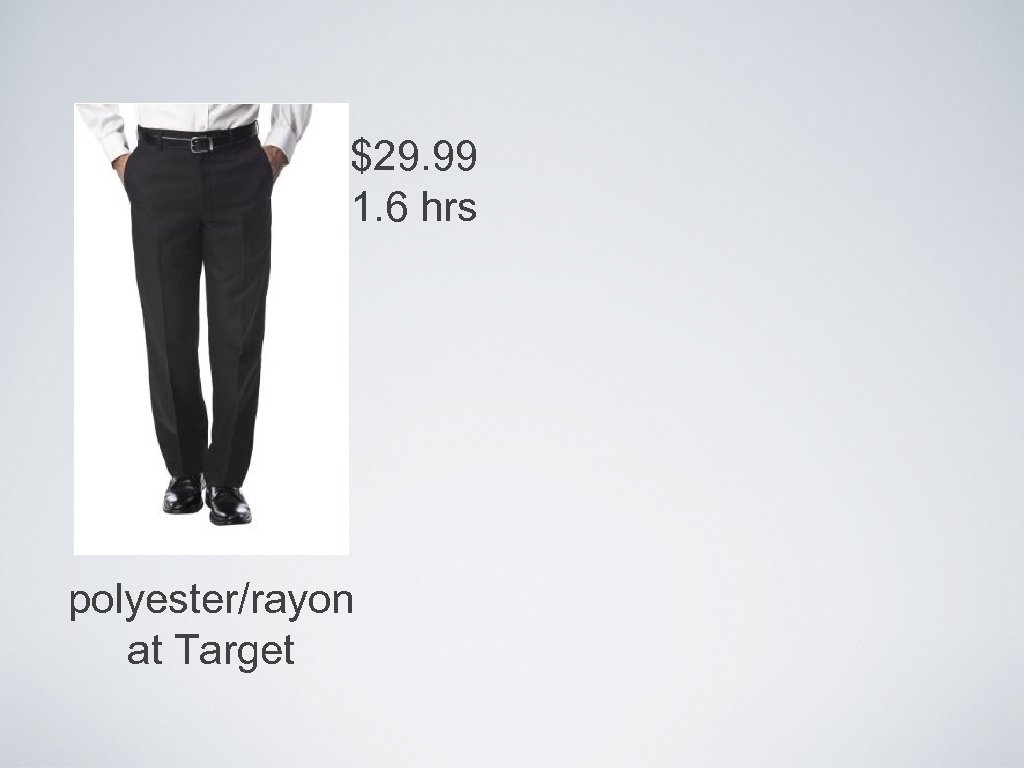 $29. 99 1. 6 hrs polyester/rayon at Target 