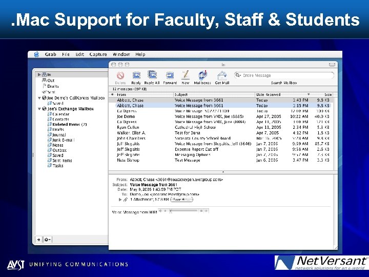 . Mac Support for Faculty, Staff & Students 