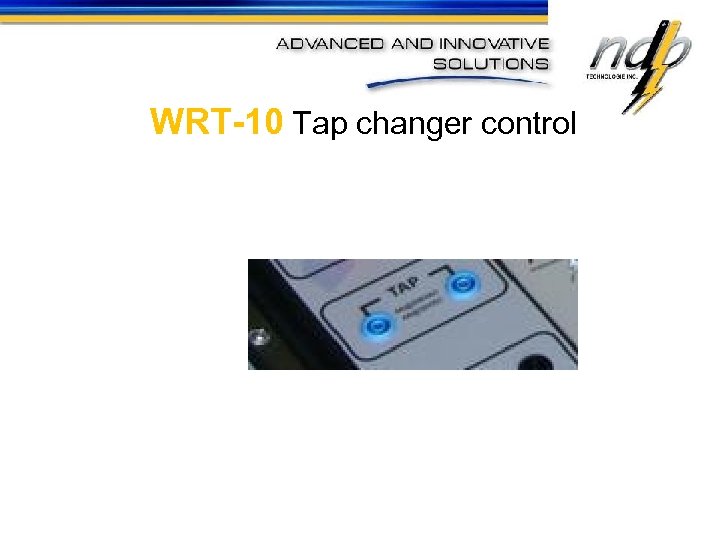 WRT-10 Tap changer control 