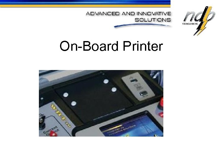 On-Board Printer 