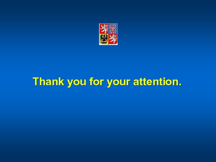 Thank you for your attention. 