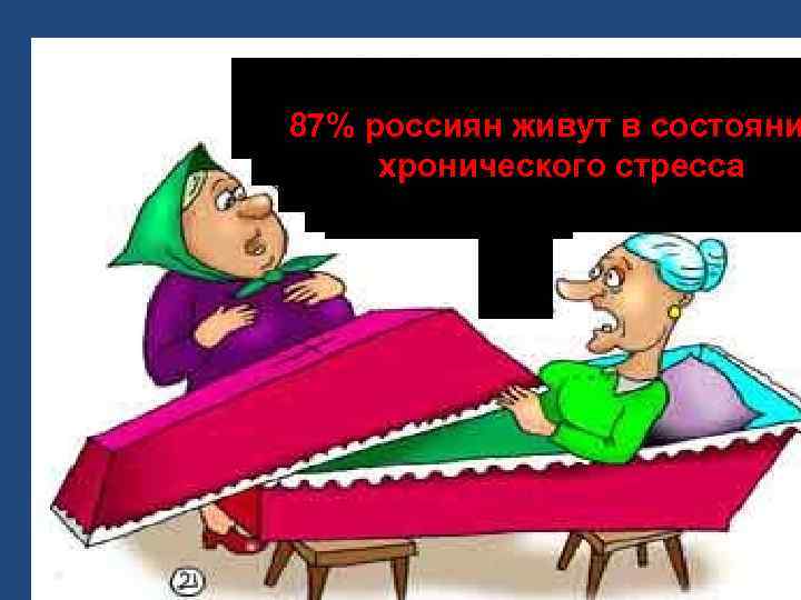  Отстань! 87% россиян живут в состояни Сам Ганс Селье хронического стресса прописал мне