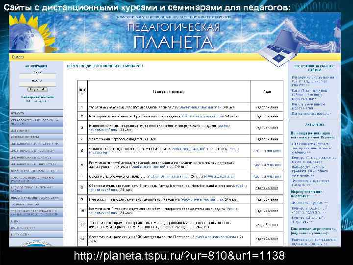 Сайты с дистанционными конкурсами для учащихся: http: //www. future 4 you. ru/index. php? o