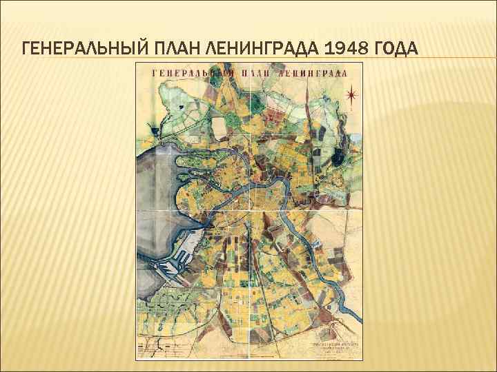 Генеральный план ленинграда 1935