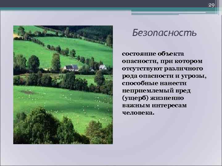     32 Окружающая среда -     исходная (природная,