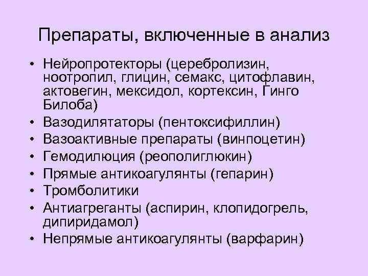        Глицин •  Gusev EI, Skvortsova VI