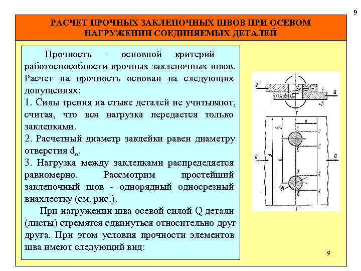 Виды прочности