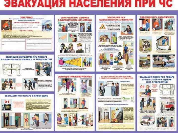 РАССРЕДОТОЧЕНИЕ И  ЭВАКУАЦИЯ 