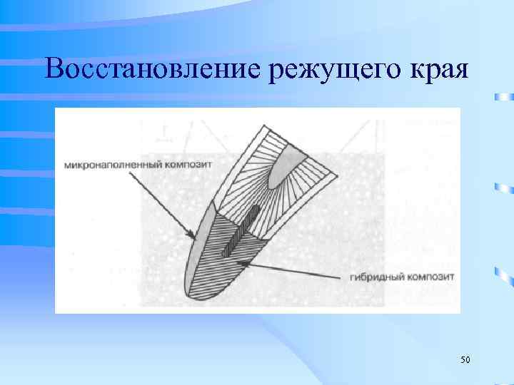 Восстановление режущего края      50 