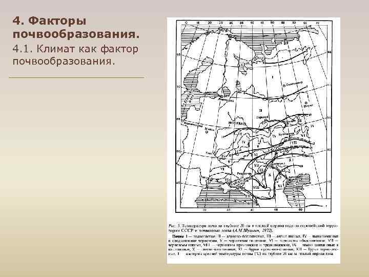 4. Факторы почвообразования. 4. 1. Климат как фактор почвообразования. 