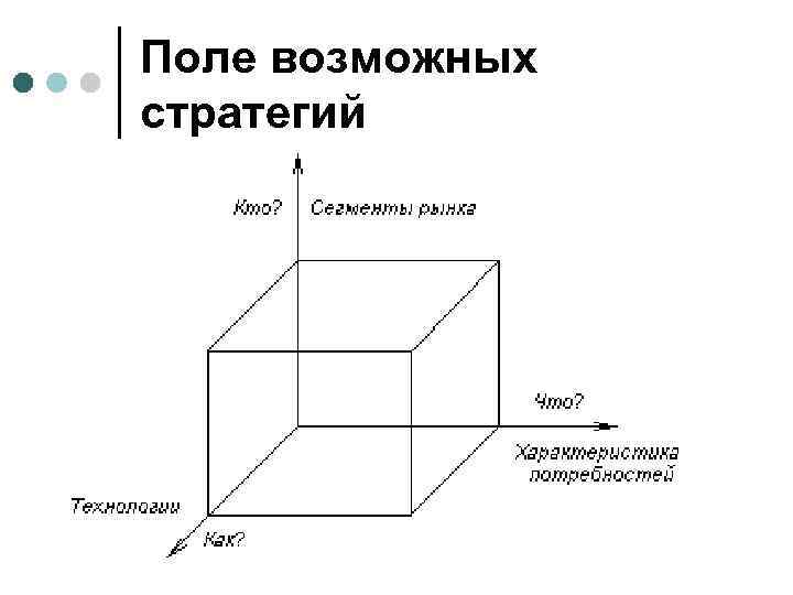 Поле возможных стратегий 