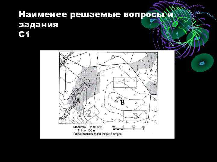 Наименее решаемые вопросы и задания С 1 