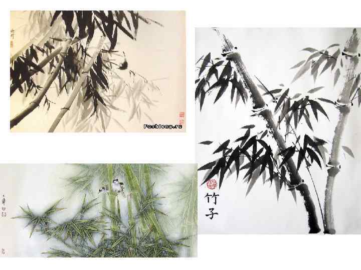 Бамбуковый стиль    Вэнь Тун «Бамбук» , свиток,  132*105 см, шёлк,