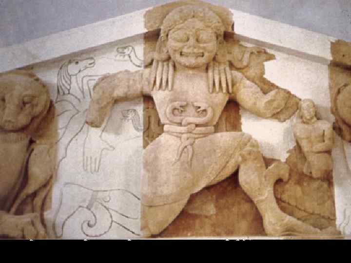 Фронтон храма Артемиды с о. Корфу, нач. 6 в. до н. э. Фронтон храма Артемиды с о. Корфу, нач. 6 в. до н. э.