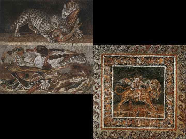 Вилла Мистерий. Росписи. Роспись виллы     2 -го стиля  