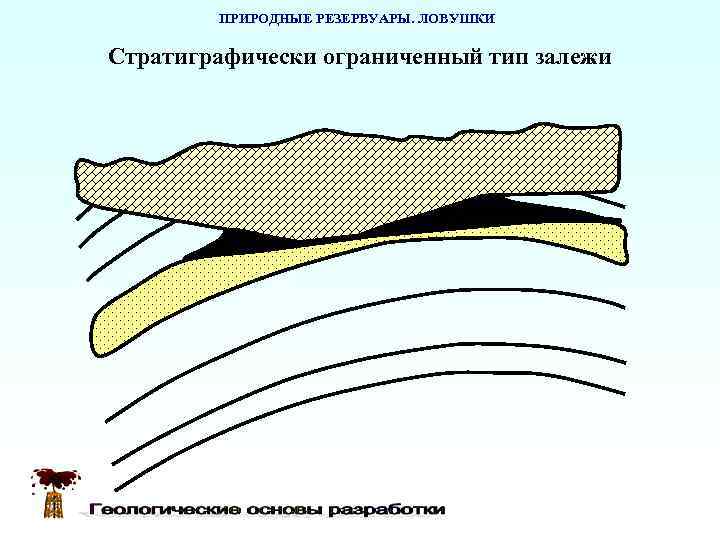   ПРИРОДНЫЕ РЕЗЕРВУАРЫ. ЛОВУШКИ Стратиграфически ограниченный тип залежи 