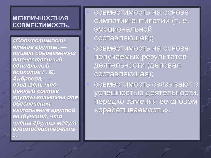 Групповая сплоченность и конформное поведение презентация 10 класс профильный уровень