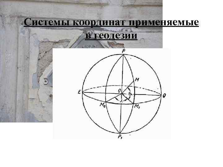 Системы координат применяемые в геодезии 