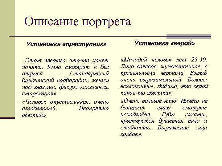 Характеристика факторов n 5. Эффект первичности – влияние  первой информации о незнакомце на