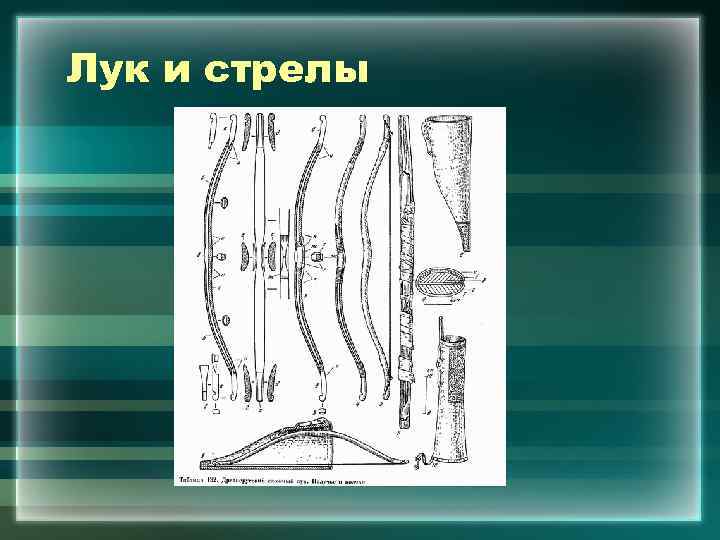 Лук и стрелы 