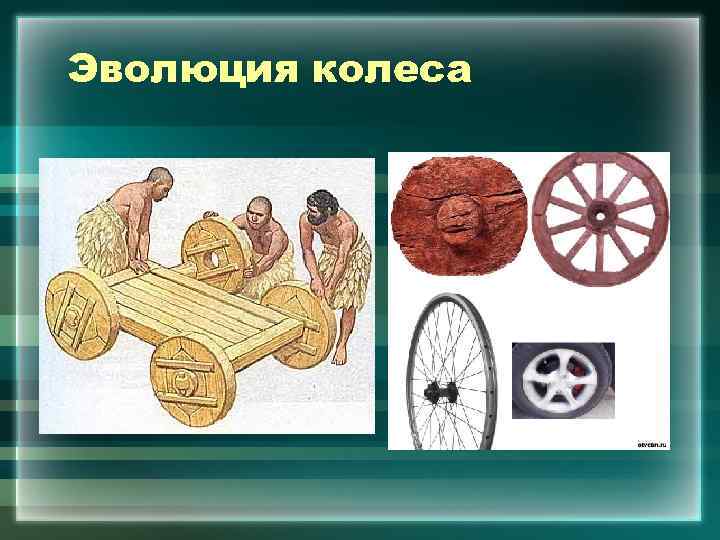 Эволюция колеса 